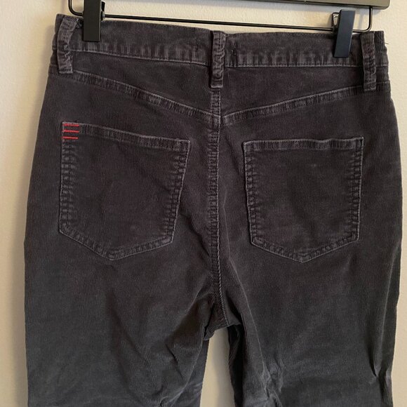 Urban Outfitters BDG High Rise Corduroy Cropped Flare Jeans | Black | Size 28 - Picture 7 of 11